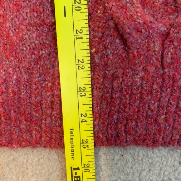 Universal Thread Reddish Orange Chunky Cable Knot Sweater- XL - Picture 8 of 13